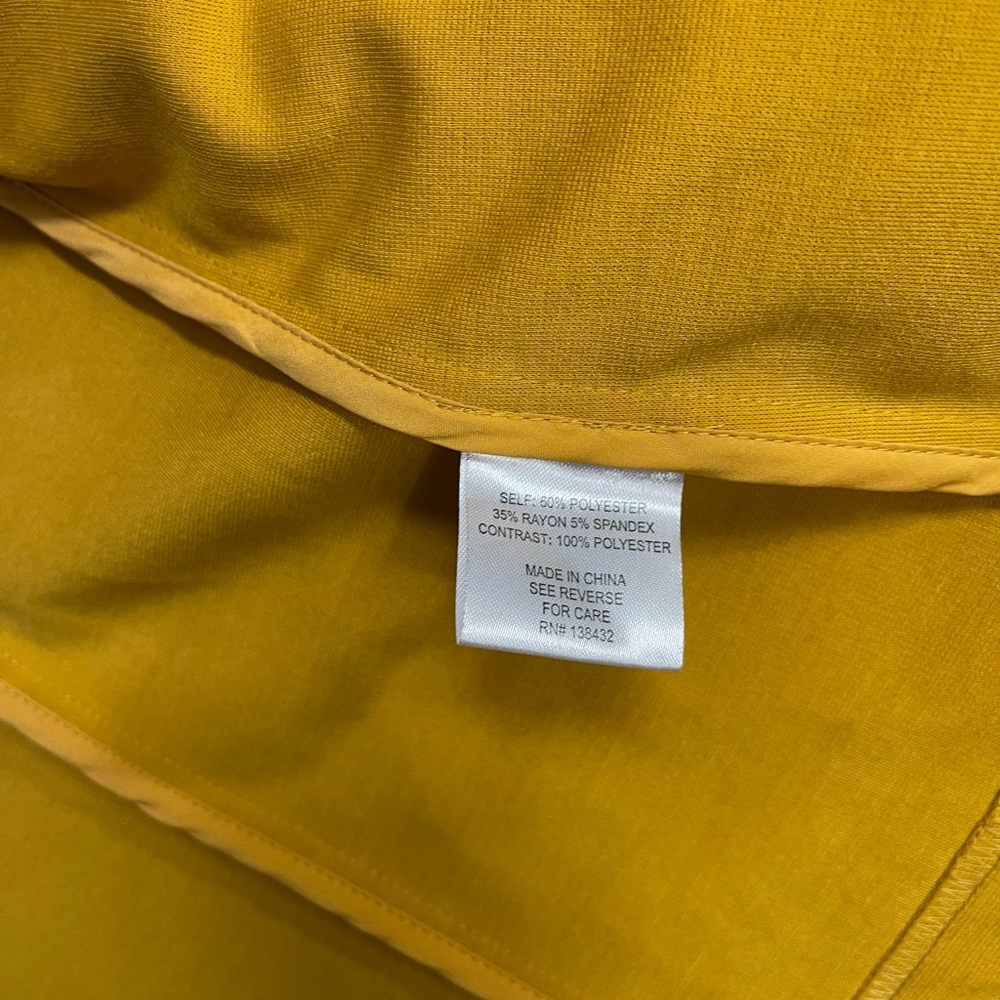 ModCloth Mustard “Glam Believer” Knit Military-Style Blazer Size Medium💛🍄 - Picture 8 of 8